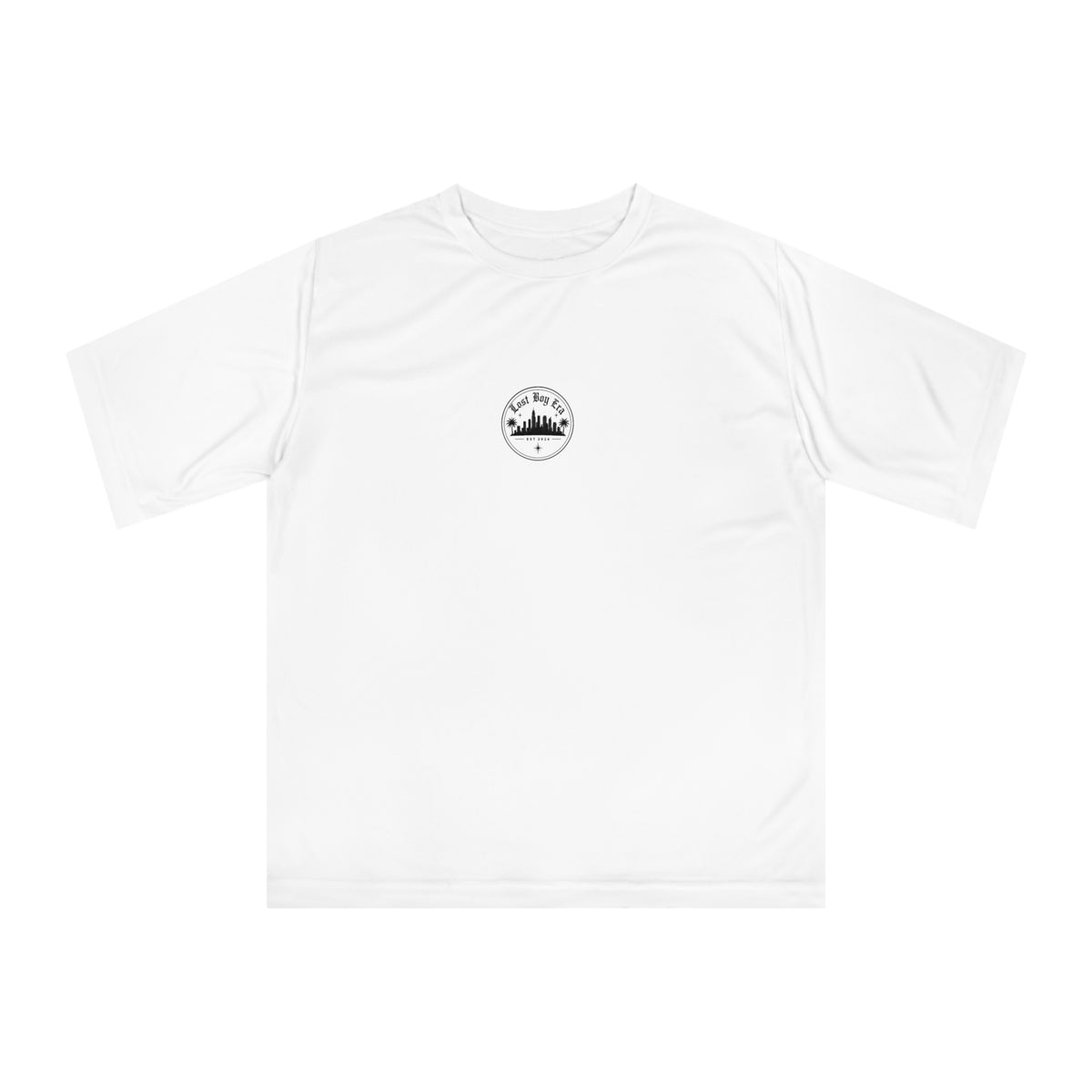 Last Bay Estate Skyline Performance T-Shirt - Coastal Real Estate Agent Tee