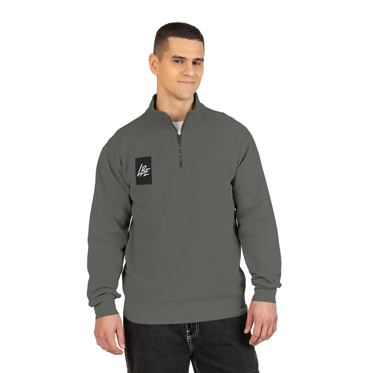 Vibe Script Quarter-Zip Sweatshirt