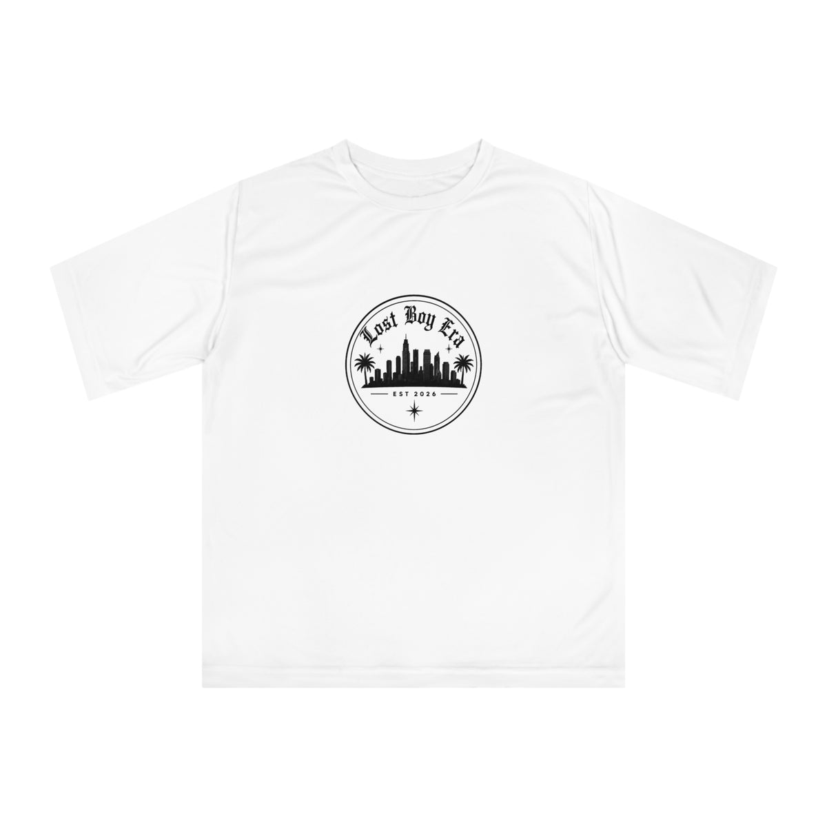 Last Bay Estate Skyline Performance T-Shirt - Coastal Real Estate Agent Tee
